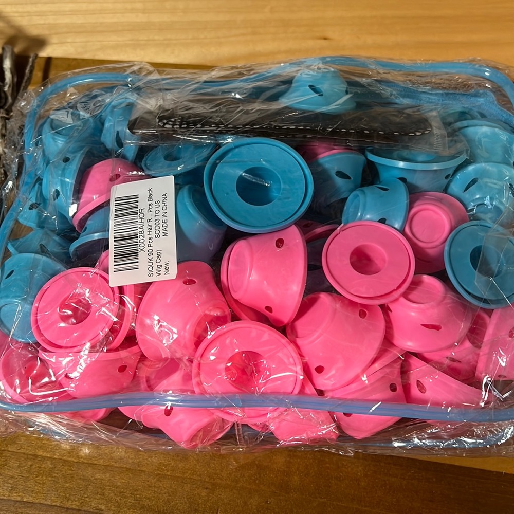 90 piece heatless hair curlers